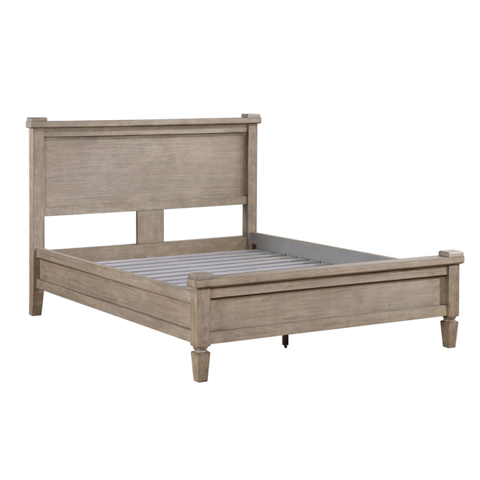 Marceline Eastern King Platform Bed in Gray - 1316K-1EK - FAMSA Furniture (TX)