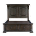 Cornwall Queen Platform Bed with Footboard Storage in Espresso - 1325-1 - FAMSA Furniture (TX)
