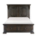 Cornwall Eastern King Platform Bed with Footboard Storage in Espresso - 1325K-1EK - FAMSA Furniture (TX)