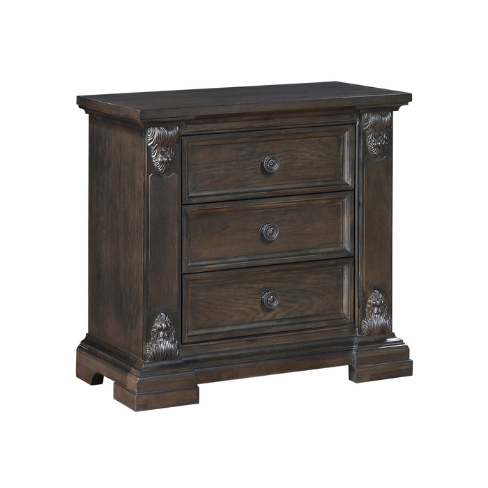 Cornwall Nightstand in Espresso - 1325-4 - FAMSA Furniture (TX)