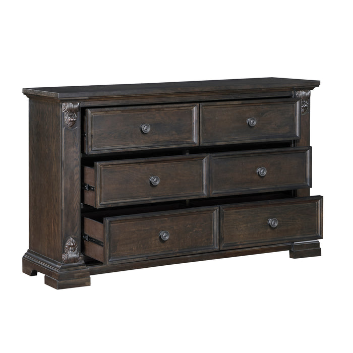 Cornwall Dresser in Espresso - 1325-5 - FAMSA Furniture (TX)