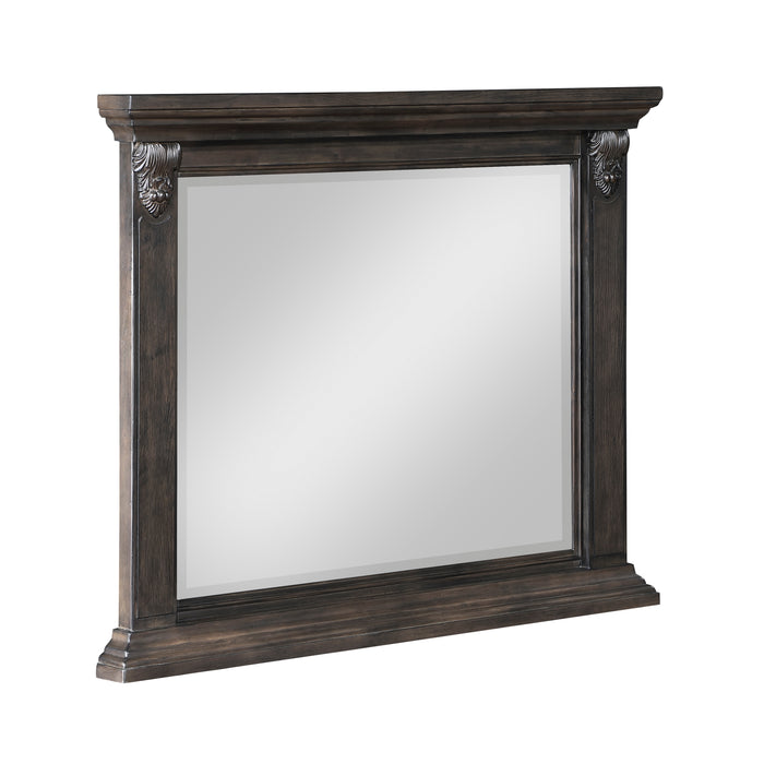 Cornwall Mirror in Espresso - 1325-6 - FAMSA Furniture (TX)