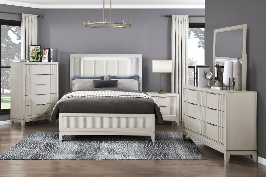Florence Nightstand in White - 1326-4 - FAMSA Furniture (TX)