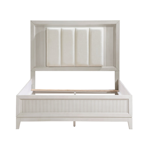 Florence Queen Bed in White - 1326-1 - FAMSA Furniture (TX)