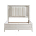 Florence Eastern King Bed in White - 1326K-1EK - FAMSA Furniture (TX)