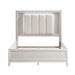 Florence Queen Bed in White - 1326-1 - FAMSA Furniture (TX)