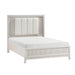 Florence Queen Bed in White - 1326-1 - FAMSA Furniture (TX)