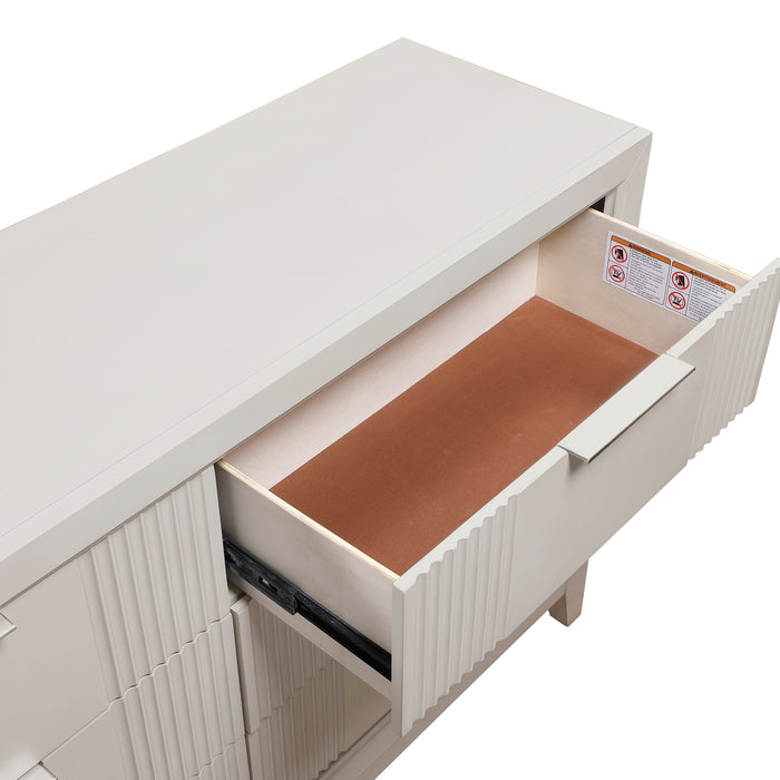 Florence Dresser in White - 1326-5 - FAMSA Furniture (TX)