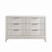 Florence Dresser in White - 1326-5 - FAMSA Furniture (TX)