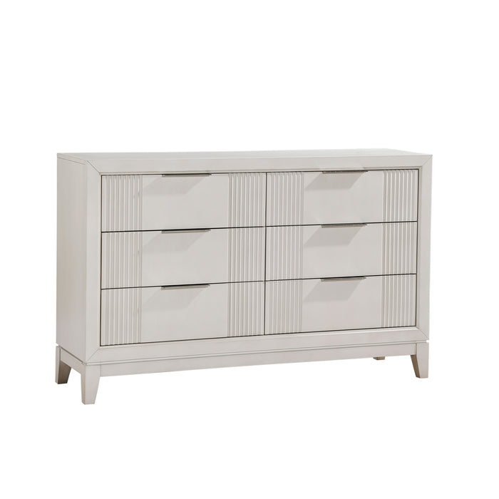 Florence Dresser in White - 1326-5 - FAMSA Furniture (TX)