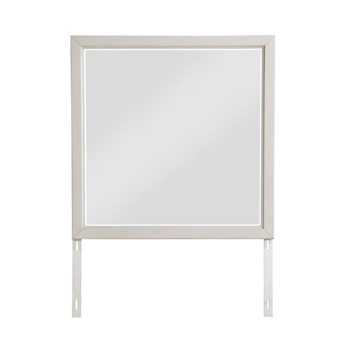 Florence Mirror in White - 1326-6 - FAMSA Furniture (TX)