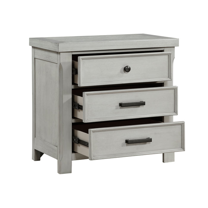 Willowbrook Nightstand in Gray - 1337-4 - FAMSA Furniture (TX)