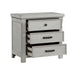 Willowbrook Nightstand in Gray - 1337-4 - FAMSA Furniture (TX)