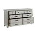 Willowbrook DRESSER in Gray - 1337-5 - FAMSA Furniture (TX)