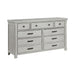 Willowbrook DRESSER in Gray - 1337-5 - FAMSA Furniture (TX)