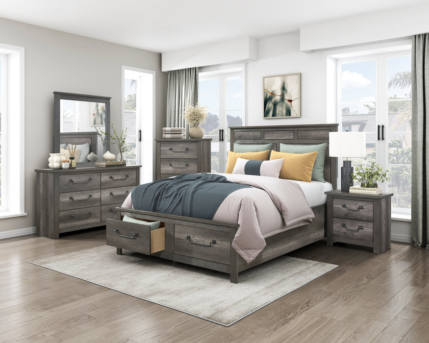Lenior Nightstand in Gray - 1342-4 - FAMSA Furniture (TX)