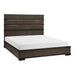 Acworth Queen Bed in Black/Brown/Gray - 1343-1 - FAMSA Furniture (TX)
