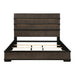 Acworth Eastern King Bed in Black/Brown/Gray - 1343K-1EK - FAMSA Furniture (TX)