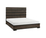 Acworth Eastern King Bed in Black/Brown/Gray - 1343K-1EK - FAMSA Furniture (TX)