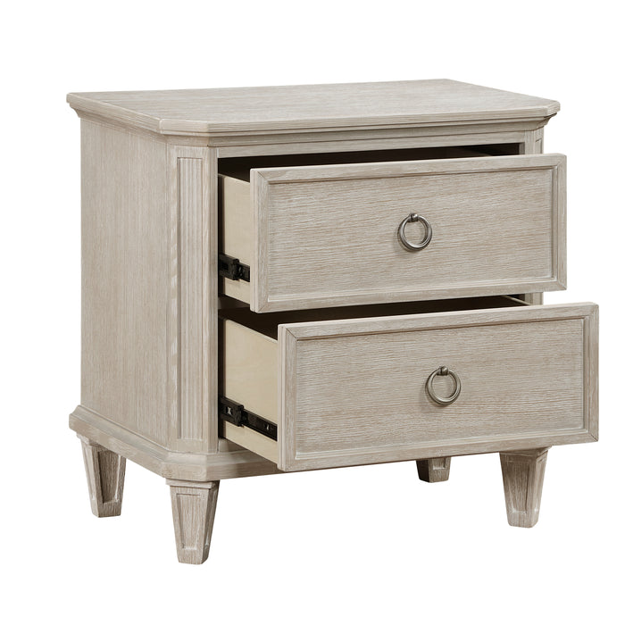 Leander Nightstand in Brown - 1344-4 - FAMSA Furniture (TX)