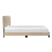 Newberry Queen Platform Bed in Brown - 1350BR-1 - FAMSA Furniture (TX)