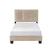 Newberry Twin Platform Bed in Brown - 1350BRT-1 - FAMSA Furniture (TX)