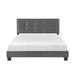 Newberry Queen Platform Bed in Gray - 1350DG-1 - FAMSA Furniture (TX)