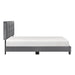 Newberry Full Platform Bed in Gray - 1350DGF-1 - FAMSA Furniture (TX)