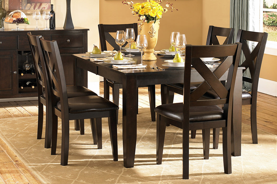 Crown Point Side Chair in Brown - 1372S - FAMSA Furniture (TX)