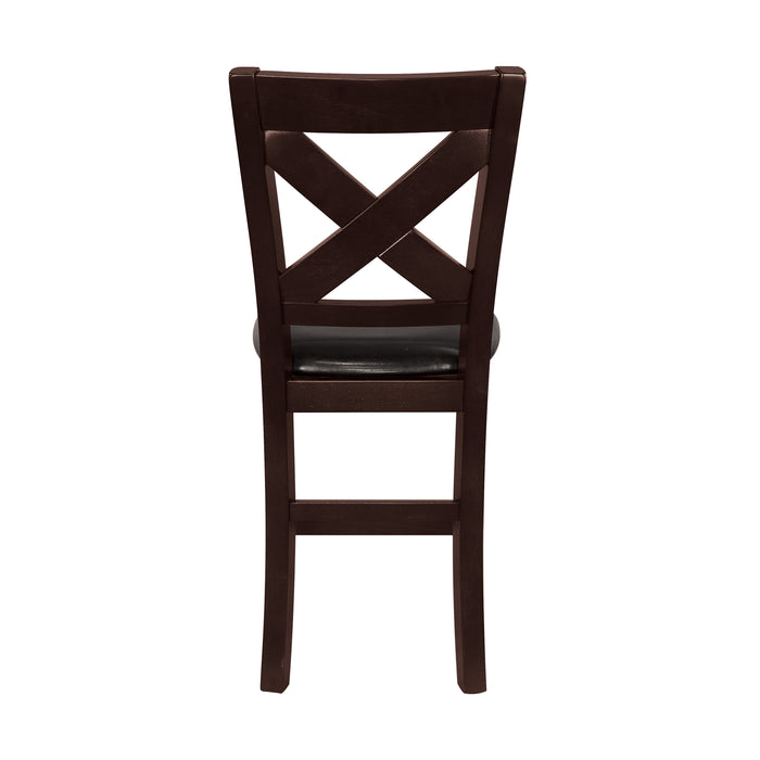 Crown Point Counter Height Chair in Brown - 1372-24 - FAMSA Furniture (TX)
