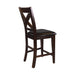 Crown Point Counter Height Chair in Brown - 1372-24 - FAMSA Furniture (TX)