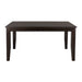Crown Point Dining Table in Brown - 1372-78 - FAMSA Furniture (TX)