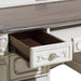 Cinderella (2) Writing Desk with Hutch in Gray/White - 1386NW-10* - FAMSA Furniture (TX)