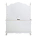 Cinderella (2) Writing Desk with Hutch in Gray/White - 1386NW-10* - FAMSA Furniture (TX)