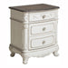 Cinderella 4pc Set (TB+NS+DR+MR) in White/Gray - 1386TNW-1*4 - FAMSA Furniture (TX)