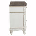 Cinderella Nightstand in White/Gray - 1386NW-4 - FAMSA Furniture (TX)