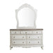 Cinderella Mirror in Gray/White - 1386NW-6 - FAMSA Furniture (TX)