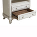 Cinderella Armoire in White/Gray - 1386NW-7 - FAMSA Furniture (TX)