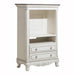 Cinderella Armoire in White/Gray - 1386NW-7 - FAMSA Furniture (TX)