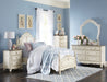 Cinderella Mirror in Gray/White - 1386NW-6 - FAMSA Furniture (TX)