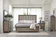 Newell Queen Bed in Brown/Espresso - 1412-1 - FAMSA Furniture (TX)