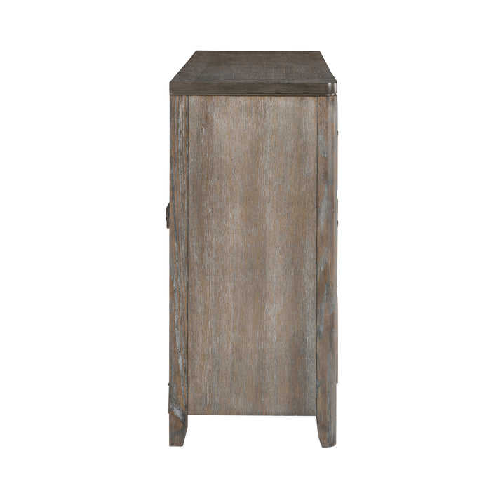 Newell Dresser in Brown/Espresso - 1412-5 - FAMSA Furniture (TX)