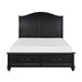 Herman 4pc Set (QB+NS+DR+MR) in Brown/Gray - 1420-1*4 - FAMSA Furniture (TX)