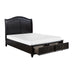 Herman 4pc Set (QB+NS+DR+MR) in Brown/Gray - 1420-1*4 - FAMSA Furniture (TX)