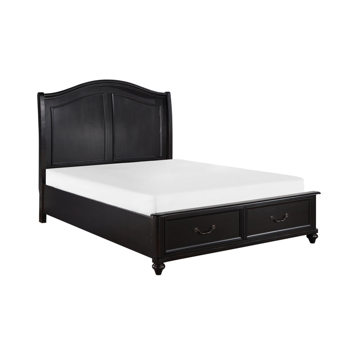 Herman 4pc Set (QB+NS+DR+MR) in Brown/Gray - 1420-1*4 - FAMSA Furniture (TX)