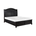 Herman 4pc Set (QB+NS+DR+MR) in Brown/Gray - 1420-1*4 - FAMSA Furniture (TX)
