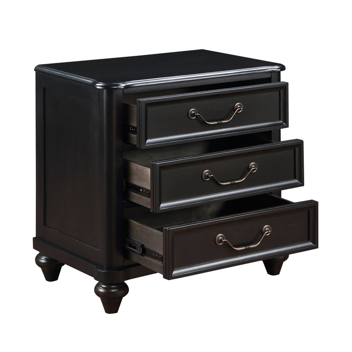 Herman Nightstand in Gray/Brown - 1420-4 - FAMSA Furniture (TX)
