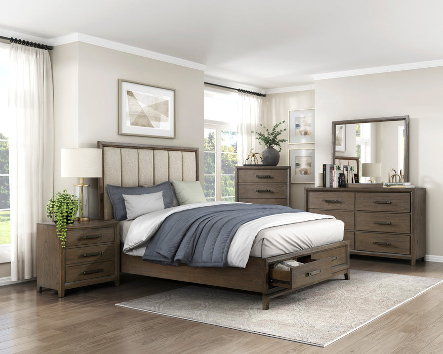 Cambridge Dresser in Walnut - 1422N-5 - FAMSA Furniture (TX)