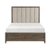 Cambridge 4pc Set (QB+NS+DR+MR) in Walnut - 1422N-1*4 - FAMSA Furniture (TX)