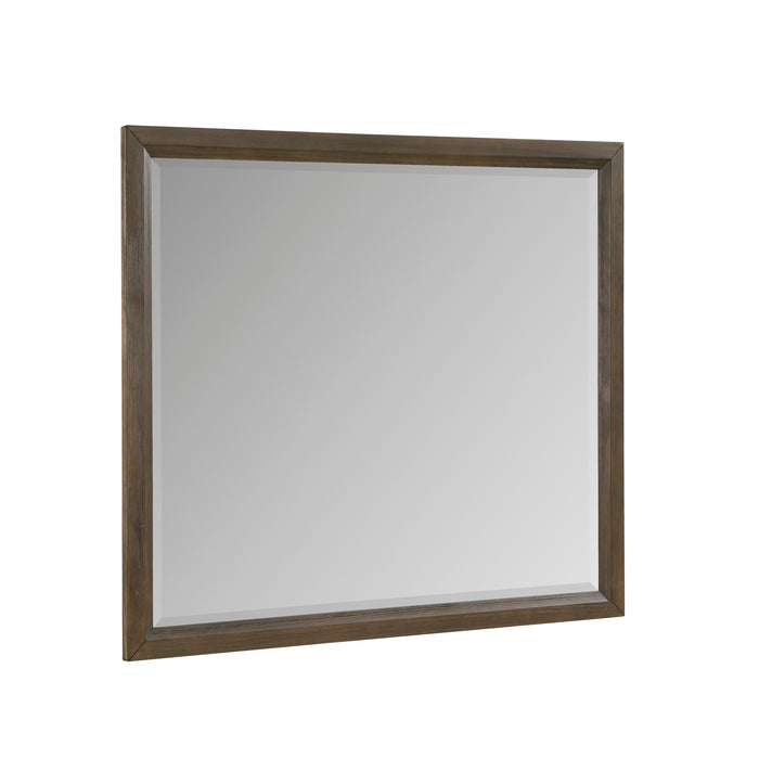 Cambridge Mirror in Walnut - 1422N-6 - FAMSA Furniture (TX)